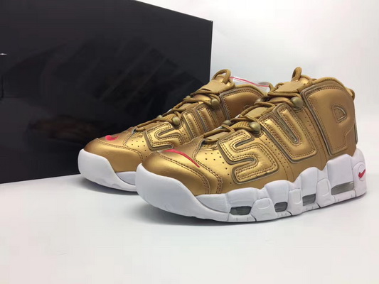 Authentic Supeme x Air More Uptempo Red